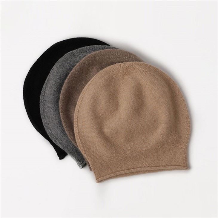 Unisex Thickened Warm Knitted Cashmere Beanie