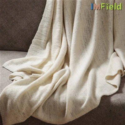 Vnútorné Mongolsko Cashmere Plain Knit Pure Cashmere deka